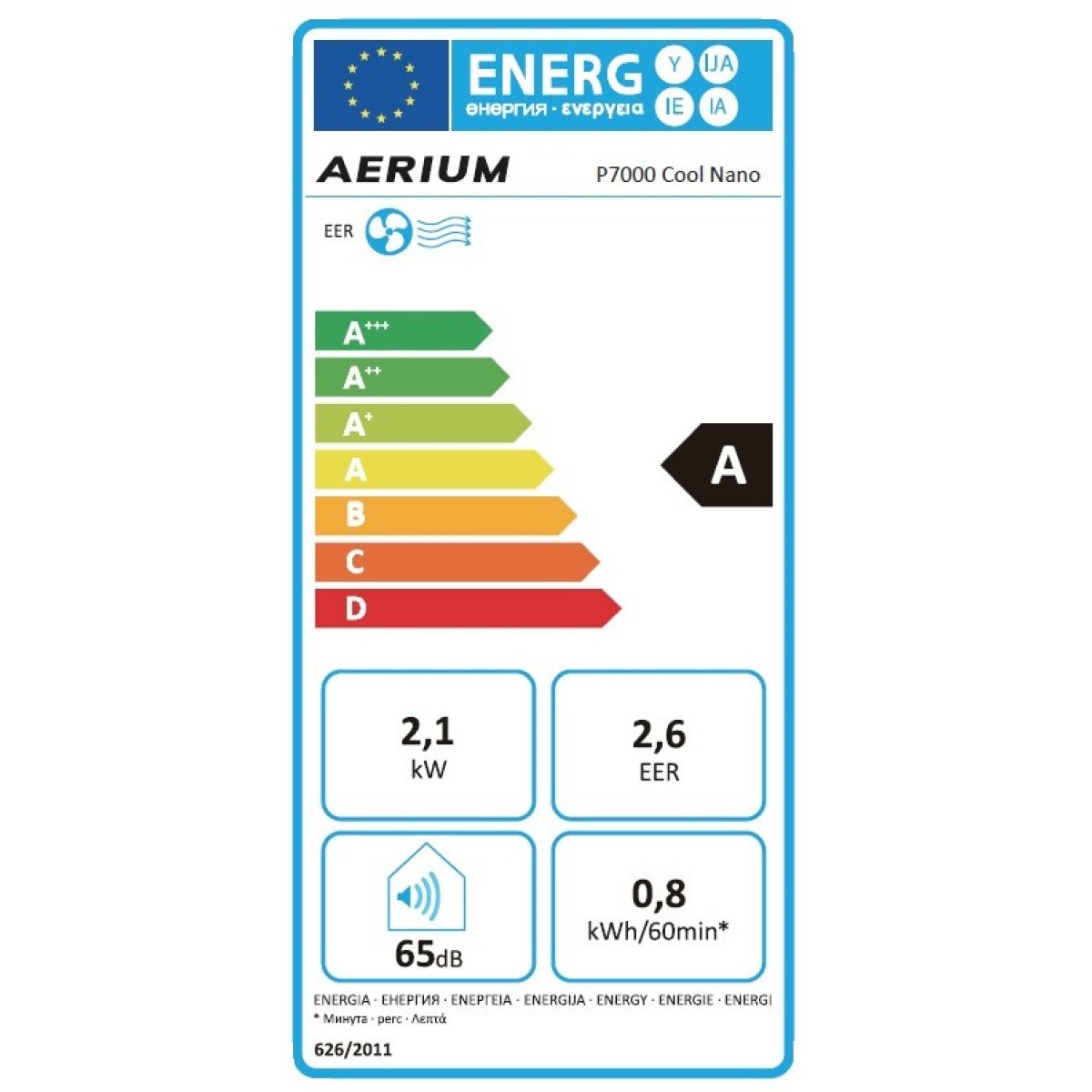 Klimatyzator przenośny AERIUM P7000 Cool Nano Klimatyzator przenośny AERIUM P7000 Cool Nano
