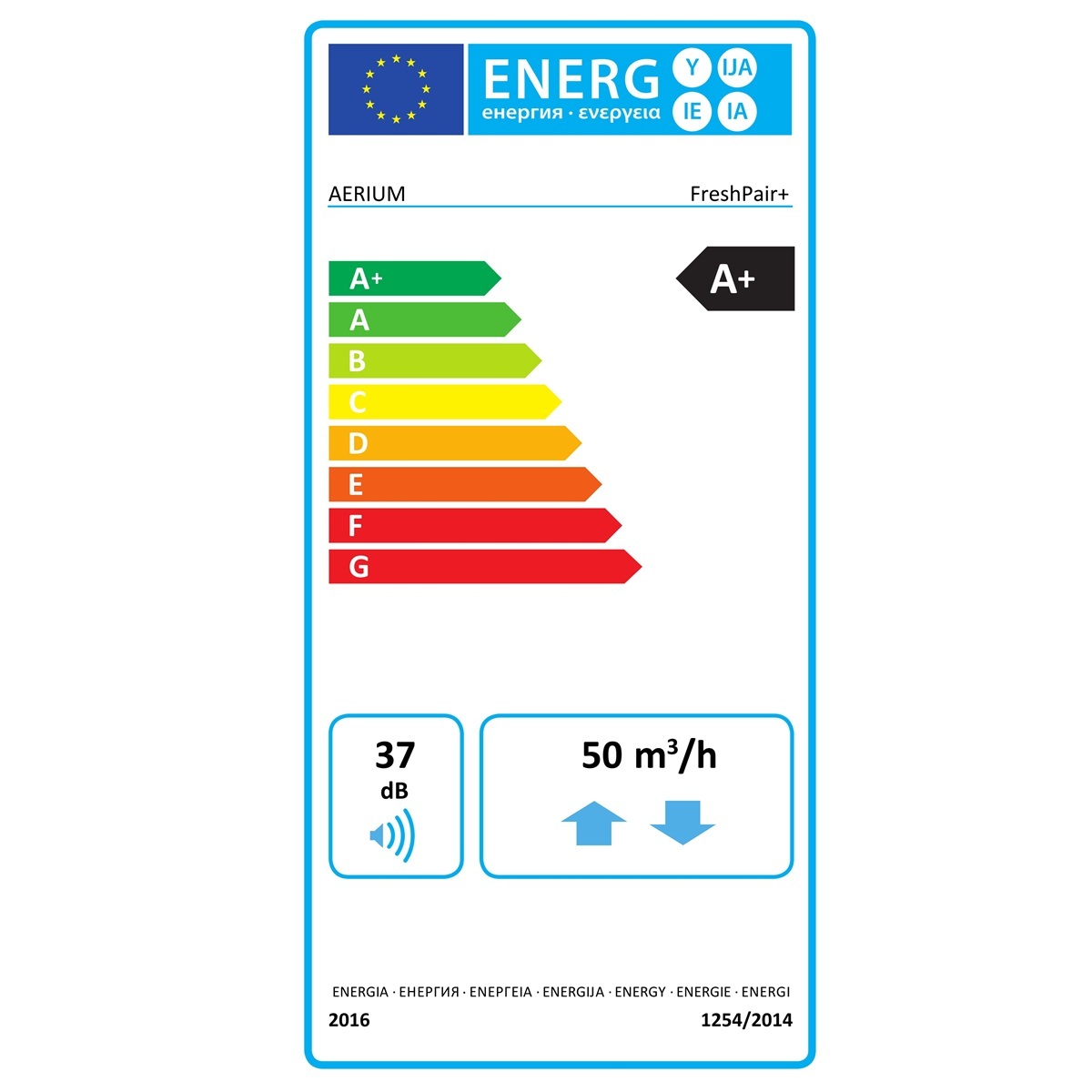 Rekuperacja decentralna AERIUM FreshPair+ C60P z czujnikiem CO2 Rekuperacja decentralna AERIUM FreshPair+ C60P z czujnikiem CO2