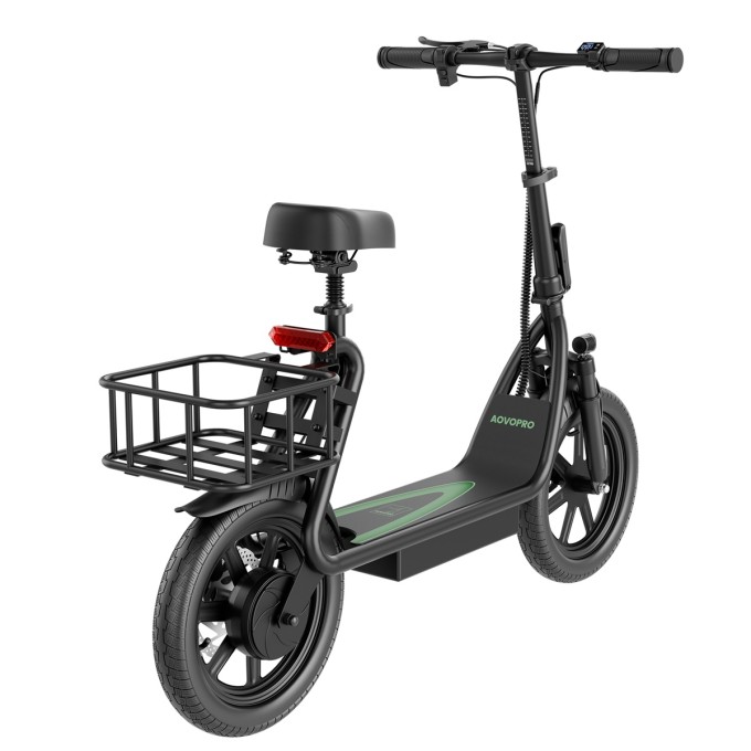 Hulajnoga elektryczna AERIUM AOVO PRO COMFORT V2 czarna Hulajnoga elektryczna AERIUM AOVO PRO COMFORT V2 czarna